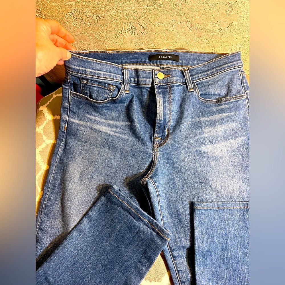 J Brand Lovesick Blue Straight Leg Jeans Classic Style